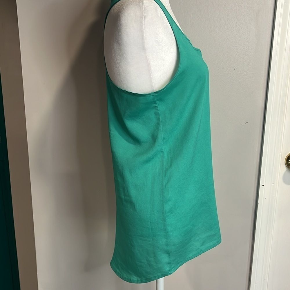 Nordstrom Soprano vibrant teal soft and flowy racer back tank - S - Picture 4 of 7
